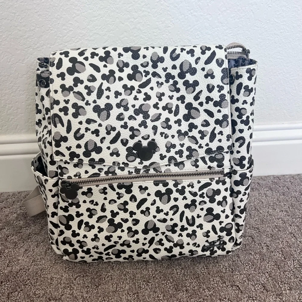Disney Baby Mickey Mouse Patterned Bag in Gray and Black - Picture 4 of 5